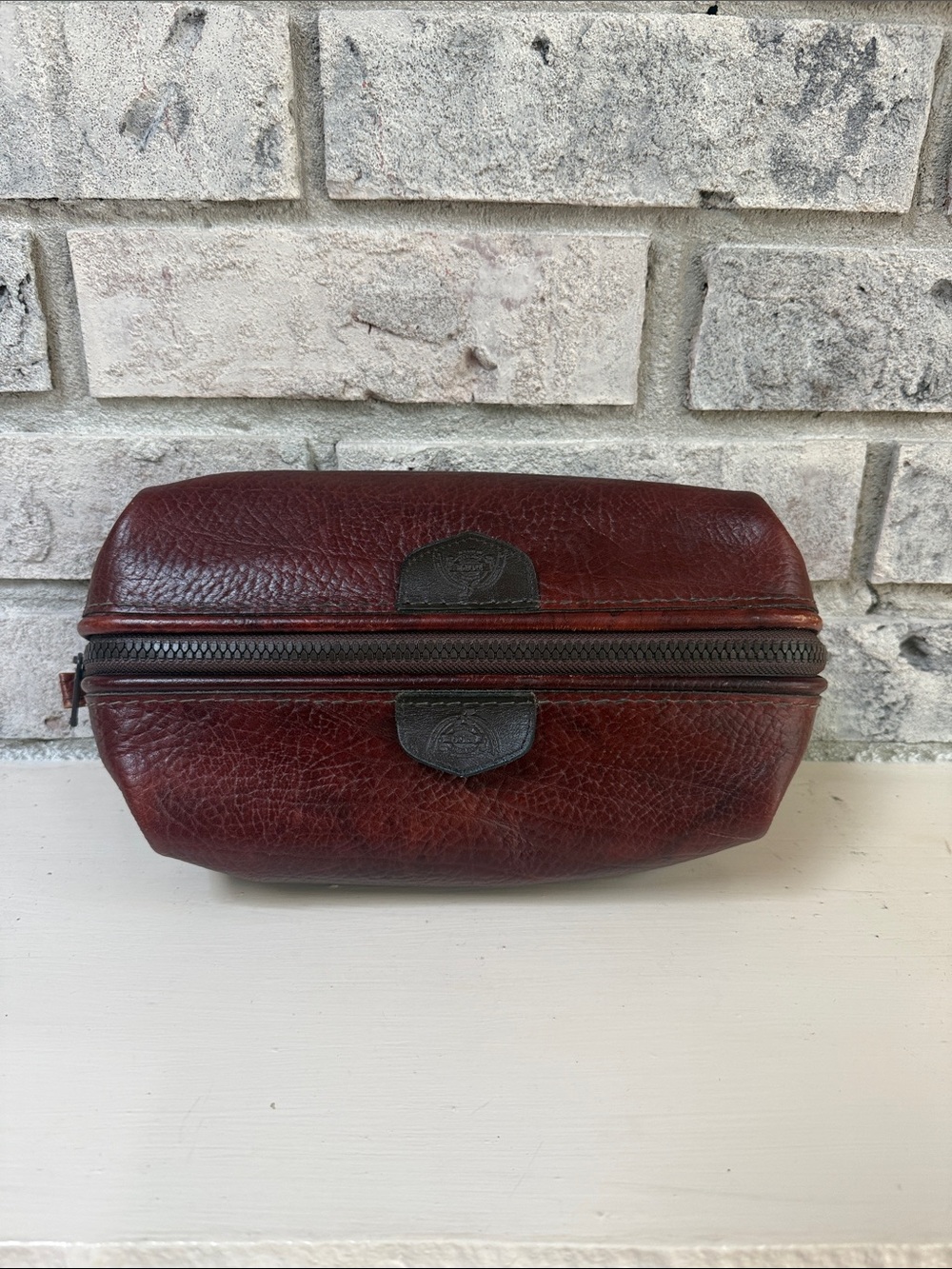 Vintage Dopp by Buxtom Leather Toiletry Bag